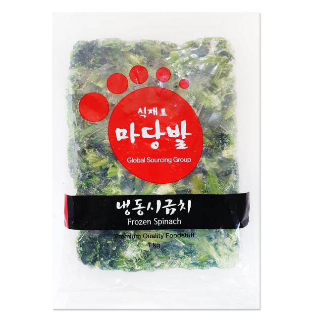 소디프 마당발 냉동시금치 1kg, 1개