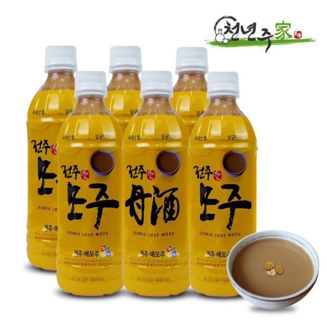 천년주가 전주모주 500ml x 24개 전통주 음료 막걸리 전주애모주