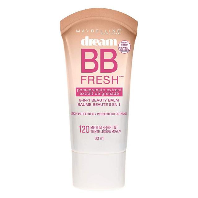 Maybelline New York 메이블린 뉴욕 메이크업 드림 프레쉬 BB 크림 중간 스킨톤 30 ml, 상세페이지참조, 30ml