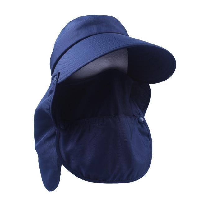 기스모 둥근챙 햇빛가리개모자