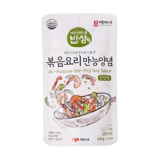 [메가마트] 매일 맛있는밥상 볶음요리만능양념 100g, 1개