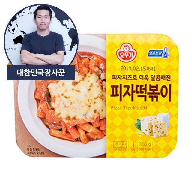 대한민국장사꾼 오뚜기 피자떡볶이 300g, 1개