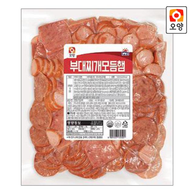  퀴클리몰 사조오양 부대찌개 모듬햄 1kg 1개