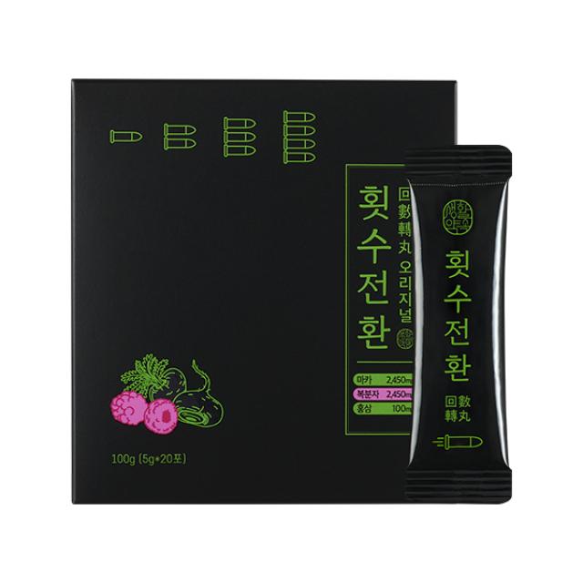 생활약속 횟수전환 1박스 5gx20포, 80g