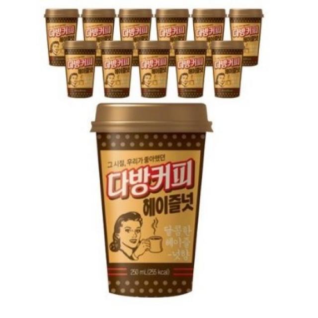 동원에프엔비 소와나무 다방 커피 헤이즐넛, 64개, 250ml