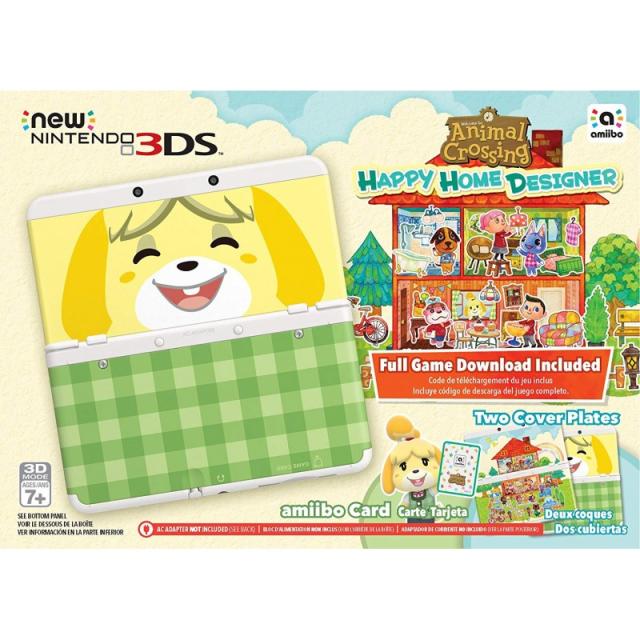 닌텐도 동물의 교차점 : 행복한 가정 디자이너 + 새로운 3DS 번들, 단일상품