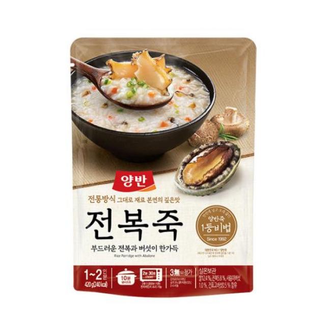 동원F&B 양반 전복죽 파우치죽 420g * 20개