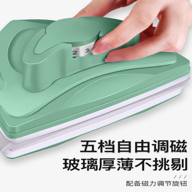 해외 창문 청소 유리칠신기 가정용 이중고층 두꺼운 창문 고층건물 청소-22293192440755, 단일옵션, 옵션2