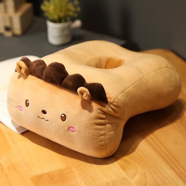 편안한베게낮잠 베개 누워 수면 베개 점심 시간 베개 사무실 책상 학생 테이블에 누워 어린이 수면 베개 유물, 8. 크기: 33x24x12cm 아이 마스크를 보내려면 컬렉션 플러스 구매, 색상 분류: 사자 【지퍼 없음】