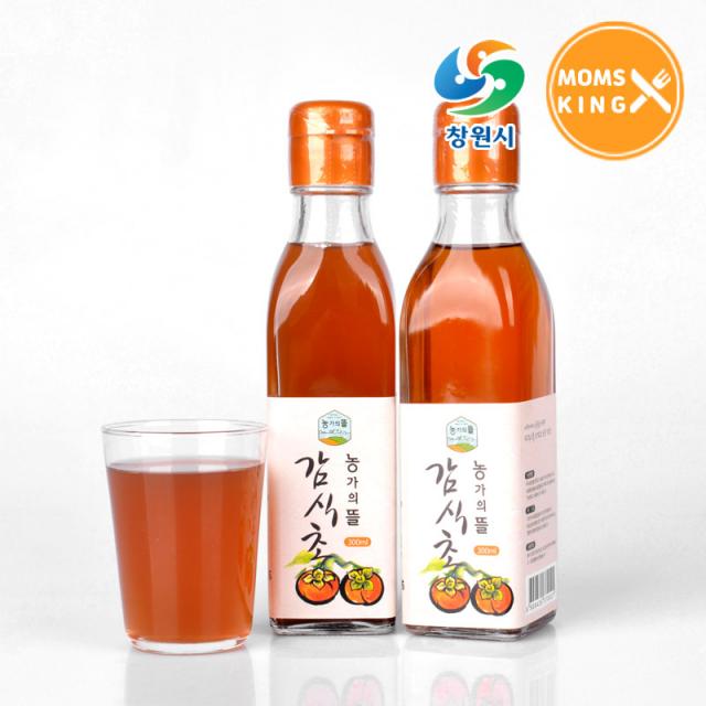 [창원몰] 다경 농가의뜰 단감식초 600ml(300mlX2개), 단품