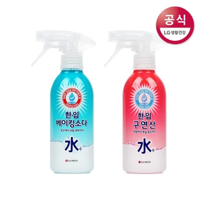 한입 베이킹소다수/구연산수 400ml, 한입 구연산수 400ml