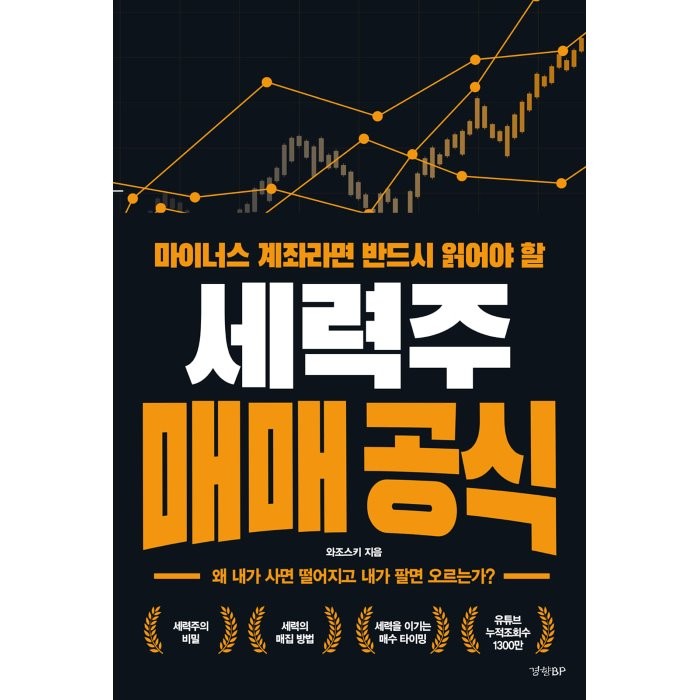 세력주 매매 공식:마이너스 계좌라면 반드시 읽어야 할, 와조스키 저, 경향BP