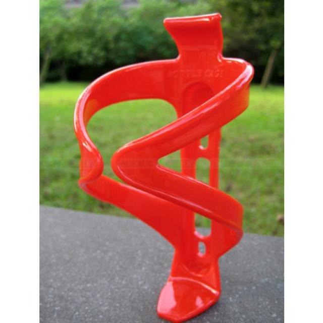 단차 PC 플라스틱 주전자 프레임 부러지다 끊기지 않다 자전거 장비 부품 주전자 브래킷, 빨강, 두께 31g 1개