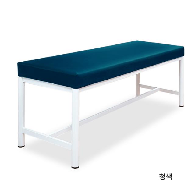 가구엔 물리치료실침대 진찰침대 원형프레임, 청색