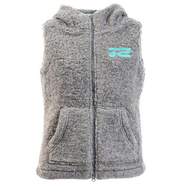 ！2일(날)9：59까지 러 서 센（ROSASEN） 골프 웨어 레이디스 에코 퍼(fur) 베스트 045-41072-017 （Ladys, 그레이