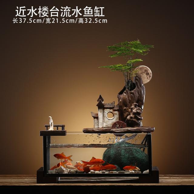 테이블장식 흐르는물 수반 응접실이 있다 사무실 실내 따르다 L이 물에 둘러싸이다 마네키 분수 어항 이사 3250216995, 가까운 물 누대다 _문죽