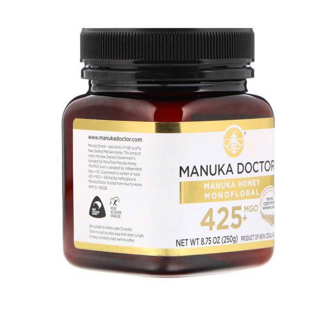 Manuka Doctor Manuka Honey Monofloral 마누카닥터 단일화 마누카꿀 MGO425+등급 8.75oz(250g)