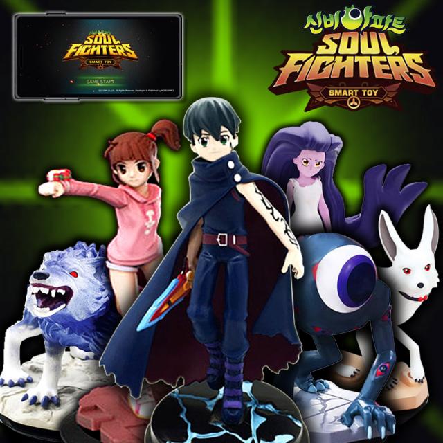 신비아파트 모바일 게임 연동 피규어 소울파이터즈 6종/ 캐릭터 배틀 장난감, 05_신비아파트 소울파이터즈 혈안귀