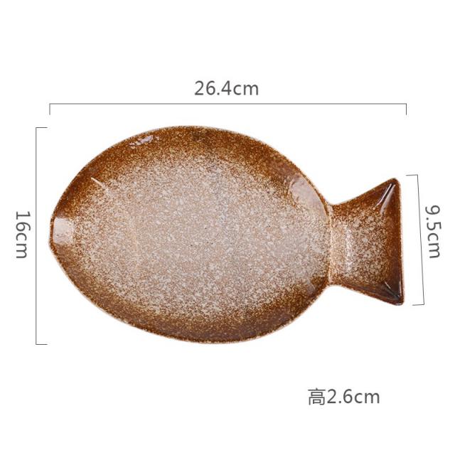 DIPYLON 유튜버 플레이팅그릇 크리에이티브 만두 접시에 초간장 개성 접시 일식 식기 도자기 초, 스택 스타일
