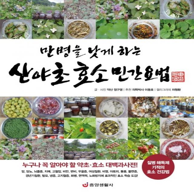 만병을 낫게 하는 산야초 효소 민간요법:질병 해독제 기적의 효소 건강법, 중앙생활사