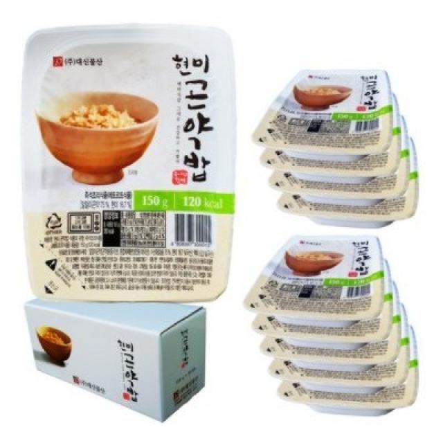 대신곤약 현미곤약 즉석밥, 150g, 13개