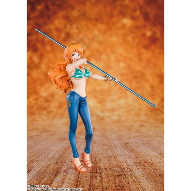 BD5057023/[완성품] FIGUARTS ZERO 원피스 도둑 고양이 나미 (전고약:150mm)