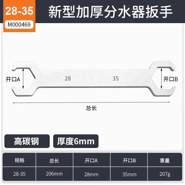 몽키스패너공구 지난 커넥터 전용 4부 6부 덥다 탈착 도구 2729 오픈 겹 외톨이 멍청함 4731003216, 새로운 모델 두꺼운 지온분 해기 28