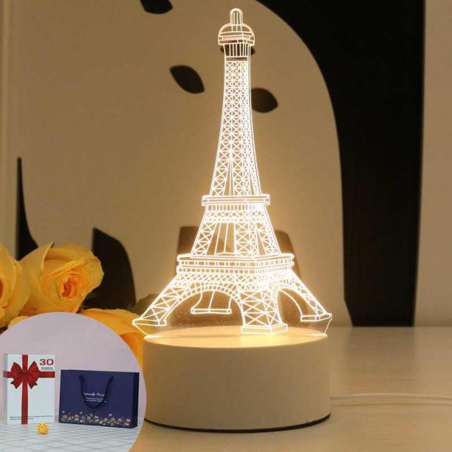 대신리테일 생일 기숙사 홈실 물심 여자 친구를 배웅함 소녀 독창적 남자 실용적 고등학교 분장 큐트 결혼, 파리 철탑 USB 타입 _예봉투 축하