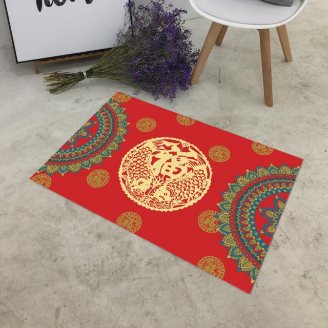 경사 가정용 입문지 깔개 화장실 문지르다 깔개 입문하다 입문하다 갈아입다 깔개 현관 깔개, 개 의 해 가 길하다