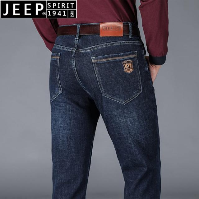 위파인더 정품 명품 가을 겨울 청바지 와이드 스트레이트 진 남성 중턱 데님 팬츠