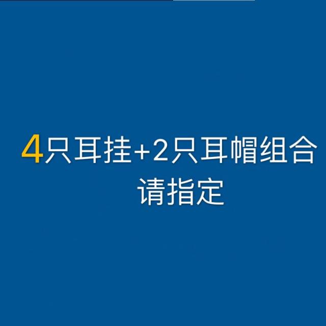 이어가이드 QCY Q8무선블루투스 이어폰 전용 후크식 후크 후크귀걸이 귓불 실리콘 귀마개 이어폰커버 부속품, T07-후크식 4개+귀마개 2개 지정해 주세요()