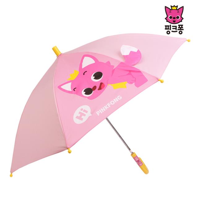 핑크퐁 테일입체 유아 47 우산 여아 아동 키즈 자동