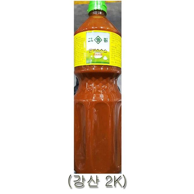 [[dmall]강산 돈까스소스 2Kg 정성가득 경양식돈까스소스/(dn+5814/)/건강에좋은음식/돈가스소스/간단요리/돈까스소스/뎓딘, 1