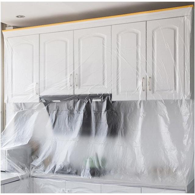 인테리어공사 셀프도색 페인트튐방지 먼지오염보호 가구덮개 오염방지 커버비닐 마스킹비닐