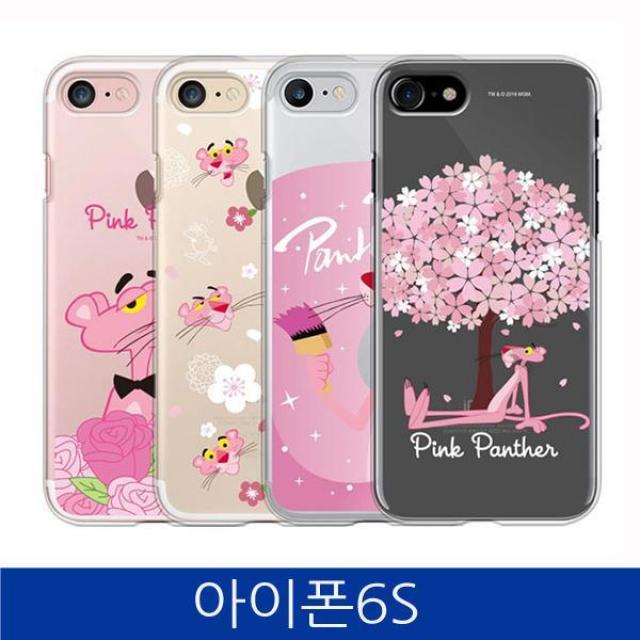 ksw43051 아이폰6S. 핑크팬더 플라워 클리어 폰케이스 iPhone6S case-묶음배송(5가능)