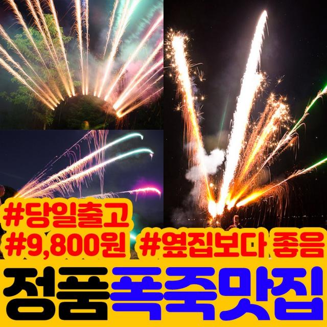 [스카이페스티발] 9800원 불꽃놀이 폭죽세트, 1세트, 03. 9800원 경포대세트