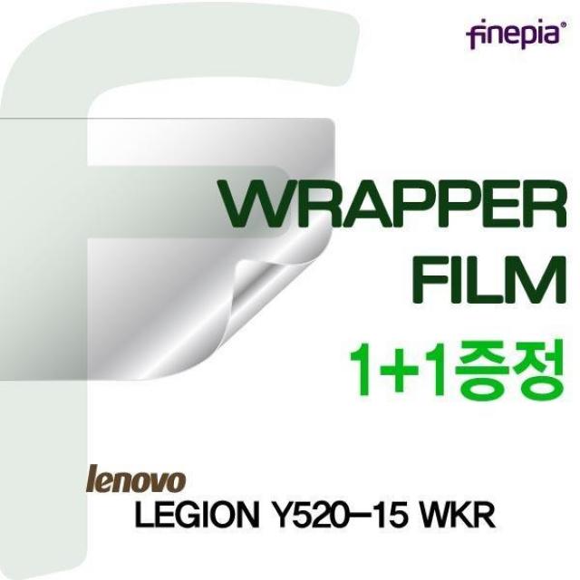 카라스 (파인피아) (Lenovo) LEGION Y520-15 WKR용 WRAPPER FILM외부보호필름, 1