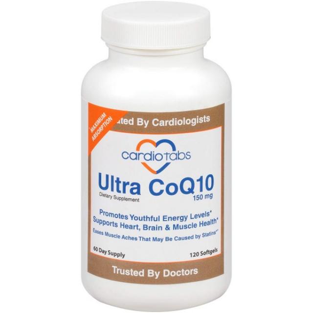 2 소프트 젤에서 CoQ10의 울트라 CoQ10-150 밀리그램. 심장 두뇌와 근육 건강을 지원하기위한 높은 흡수를 위해 공식화 CardioT