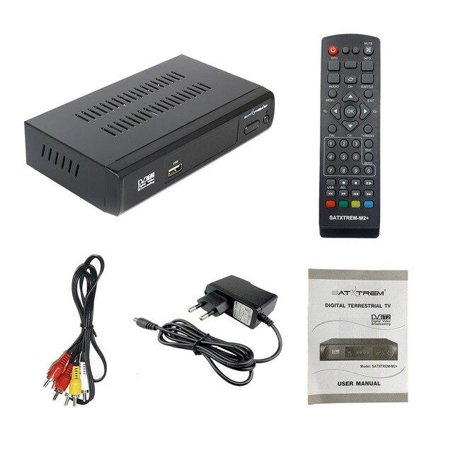 Satxtrem DVB T2 TDT TV 수용체 접두사 디지털 TV 튜너 DVB-T2 와이파이 수신기 셋톱 박스 AC3 PVR HDTV 10, 01 No USB Wifi_01 China_02 EU Plug