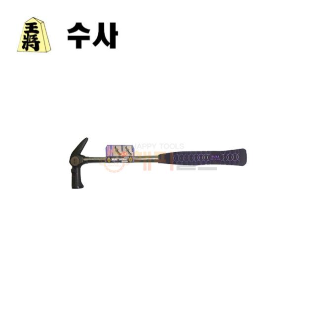 수사 스틸 자석 망치 390mm 중 목수망치 빠루망치