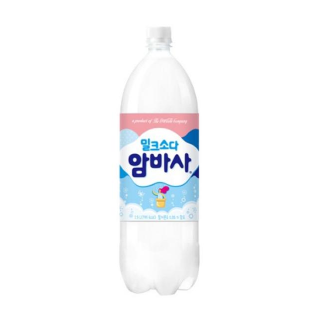 코카콜라 밀크소다 암바사 1.5L (12펫) 무료배송, 중