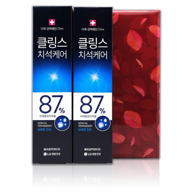 천리마마트 클링스 치석케어 130g 2개 50세트 1Box 선물세트 떡세트, 1