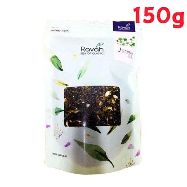 라바티 자스민티 150g 리필팩 쟈차 허브차 차류 음료 잎차 재차 침출차, 1개