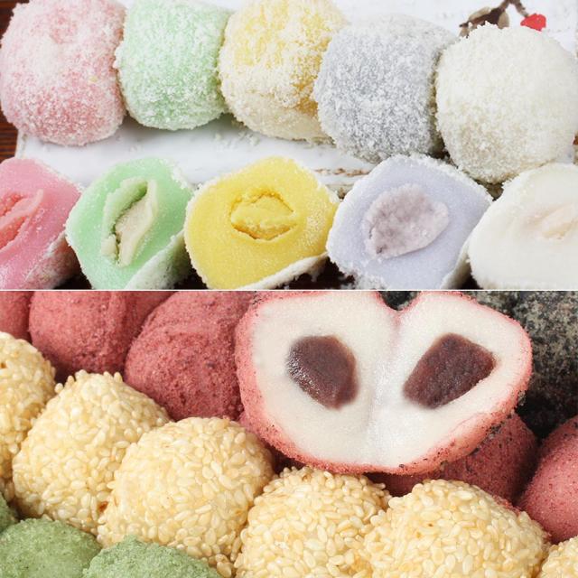 벅스웨이 과일경단 1kg+오색경단 1kg(아이스박스), 1세트