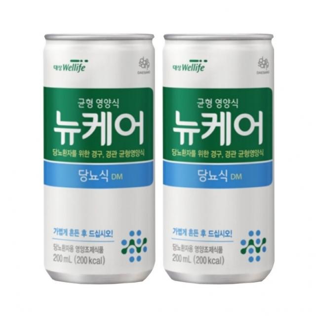 대상웰라이프 뉴케어 당뇨식DM 200mlx30캔, 200ml, 16캔