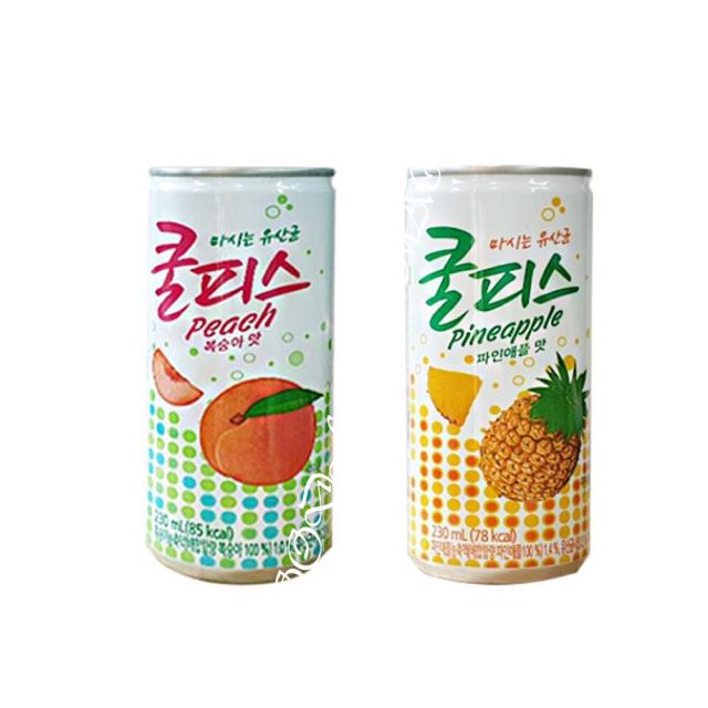 동원 쿨피스 파인/복숭아맛 230ml (30캔) 무료배송, 복숭아