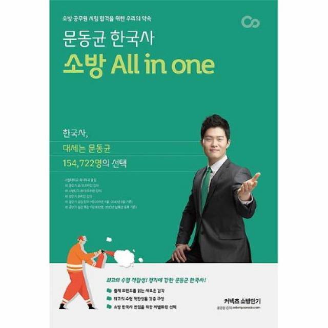 커넥츠북 2021 문동균 한국사 소방 All in one, (분철무료)투명표지+철제와이어링(분철취소불가)