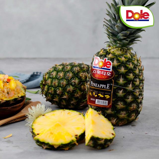 Dole 본사직영 스위티오 파인애플, 1.7kg, 4개