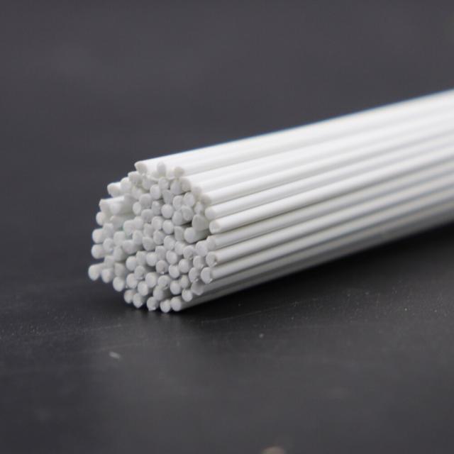 2*2MM Wite 라운드 스틱 ABS 플라스틱 모델 장난감 길이 50CM 모래 테이블 DIY 디오라마 풍경 건축 기차 100 개, [04] 2MM