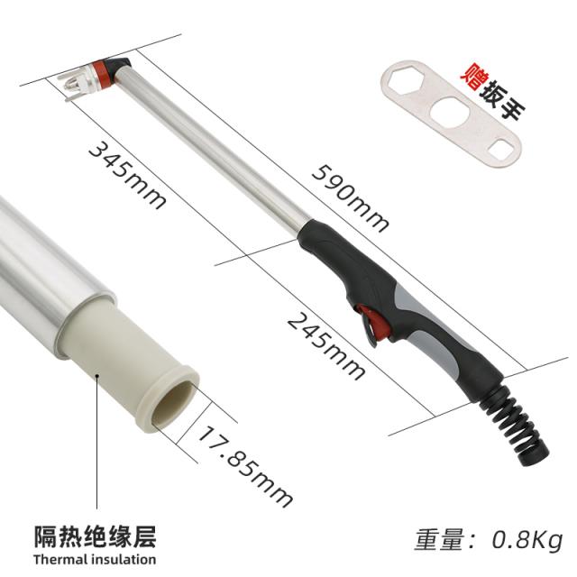 p8 창 자르기 총알머리 총알받이 연장 lgk8 1 12 플라스마 절단기 부품 스테인리스 스틸 스트립, 길게연장 P80총